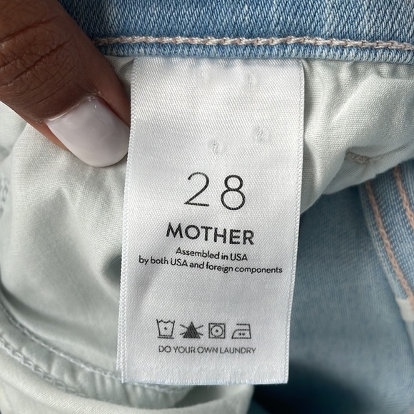 NWT MOTHER the hustler ankle fray Not SO Chill Pill size 28 - Picture 8 of 15